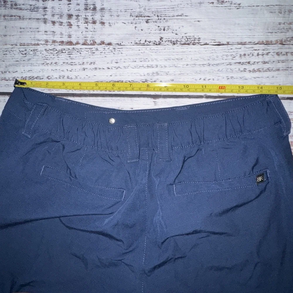Banana Republic Aiden Chino Shorts Mens 34 Blue